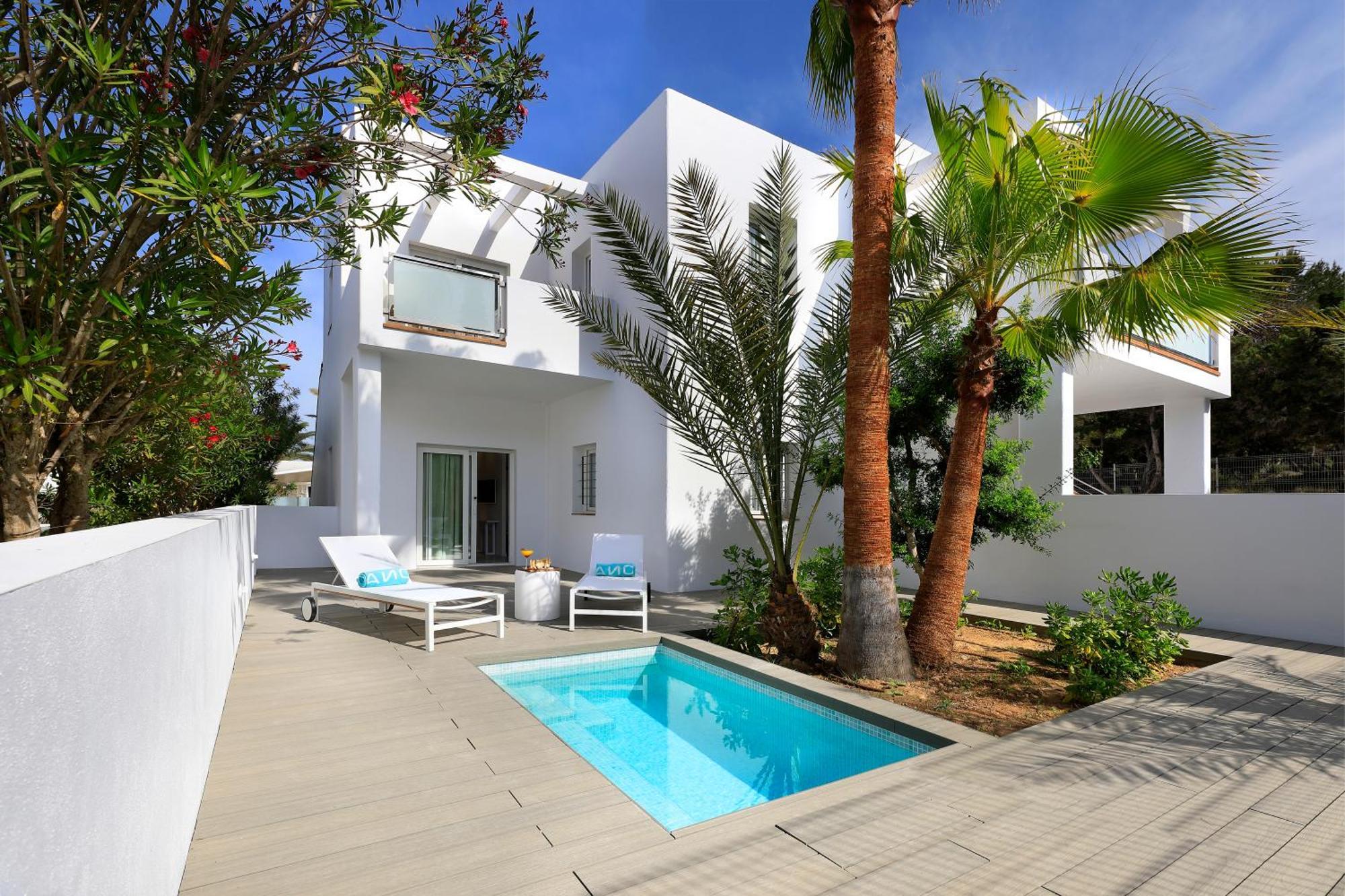 Blanco Hotel Formentera Es Pujols Esterno foto