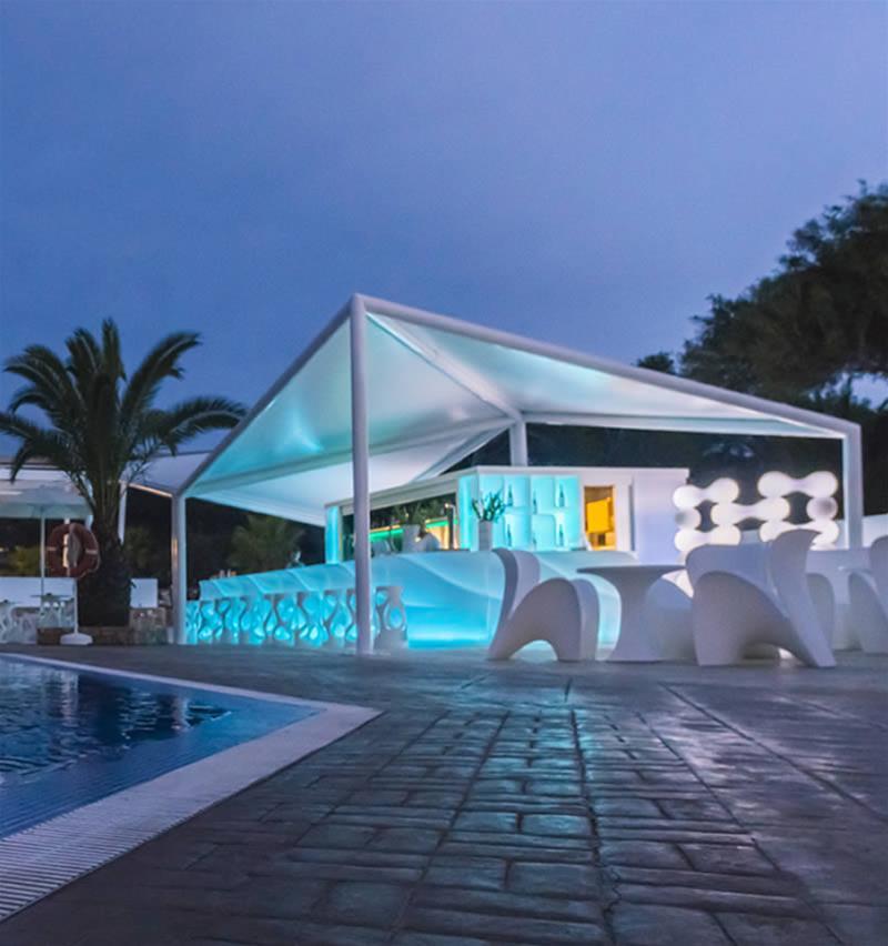 Blanco Hotel Formentera Es Pujols Esterno foto