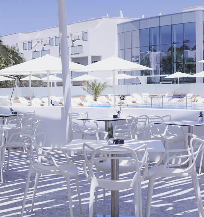 Blanco Hotel Formentera Es Pujols Esterno foto