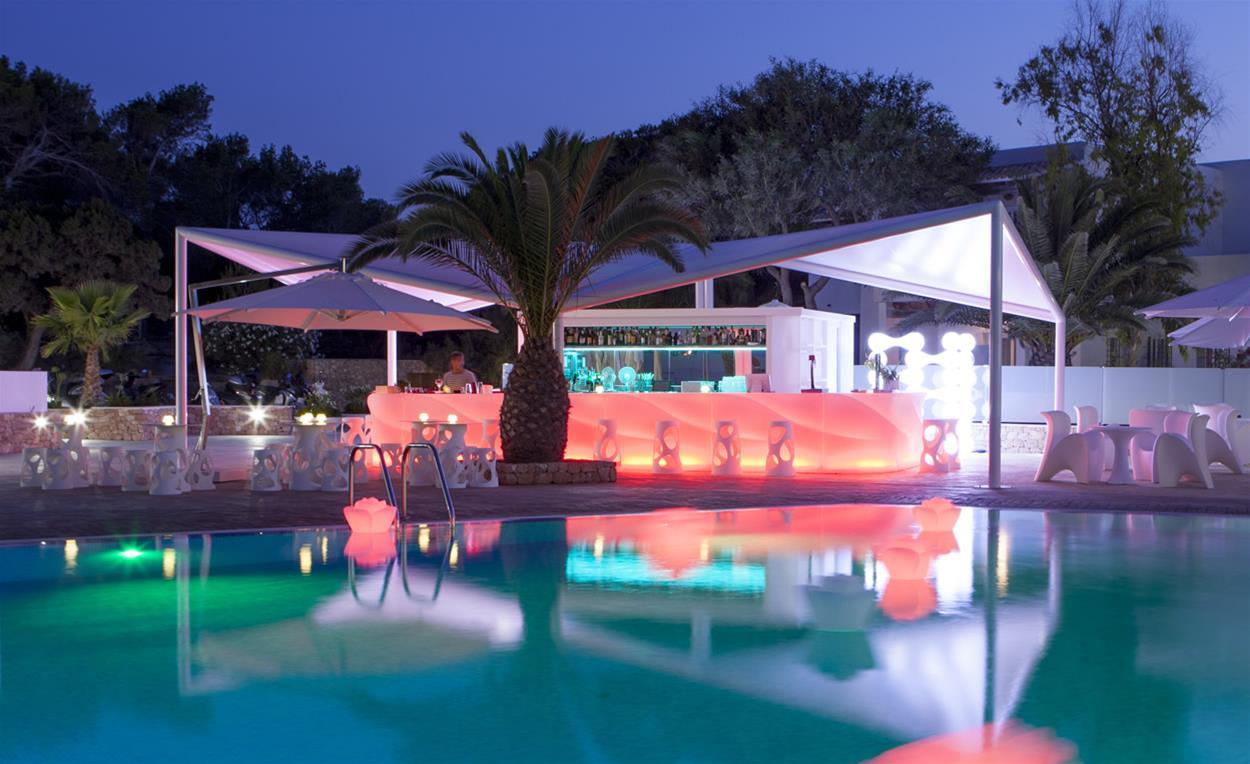 Blanco Hotel Formentera Es Pujols Esterno foto